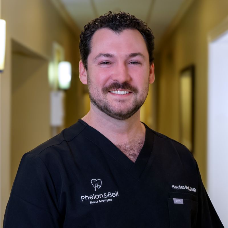 Hayden Bell, Dentist in Jacksonville at Phelan & Bill Family Dentistry