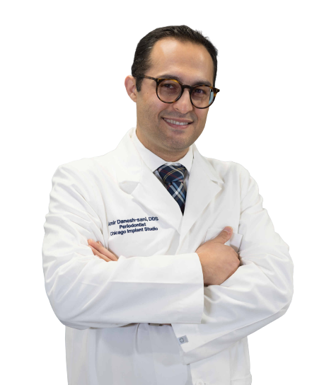 Amir Danesh, Dentist in Aurora, at the Chicago Implant Studio Amir Danesh, Dentist in Aurora, at the Chicago Implant Studio